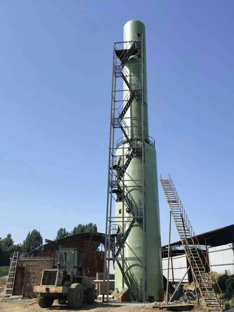 煙塔合一體脫硫